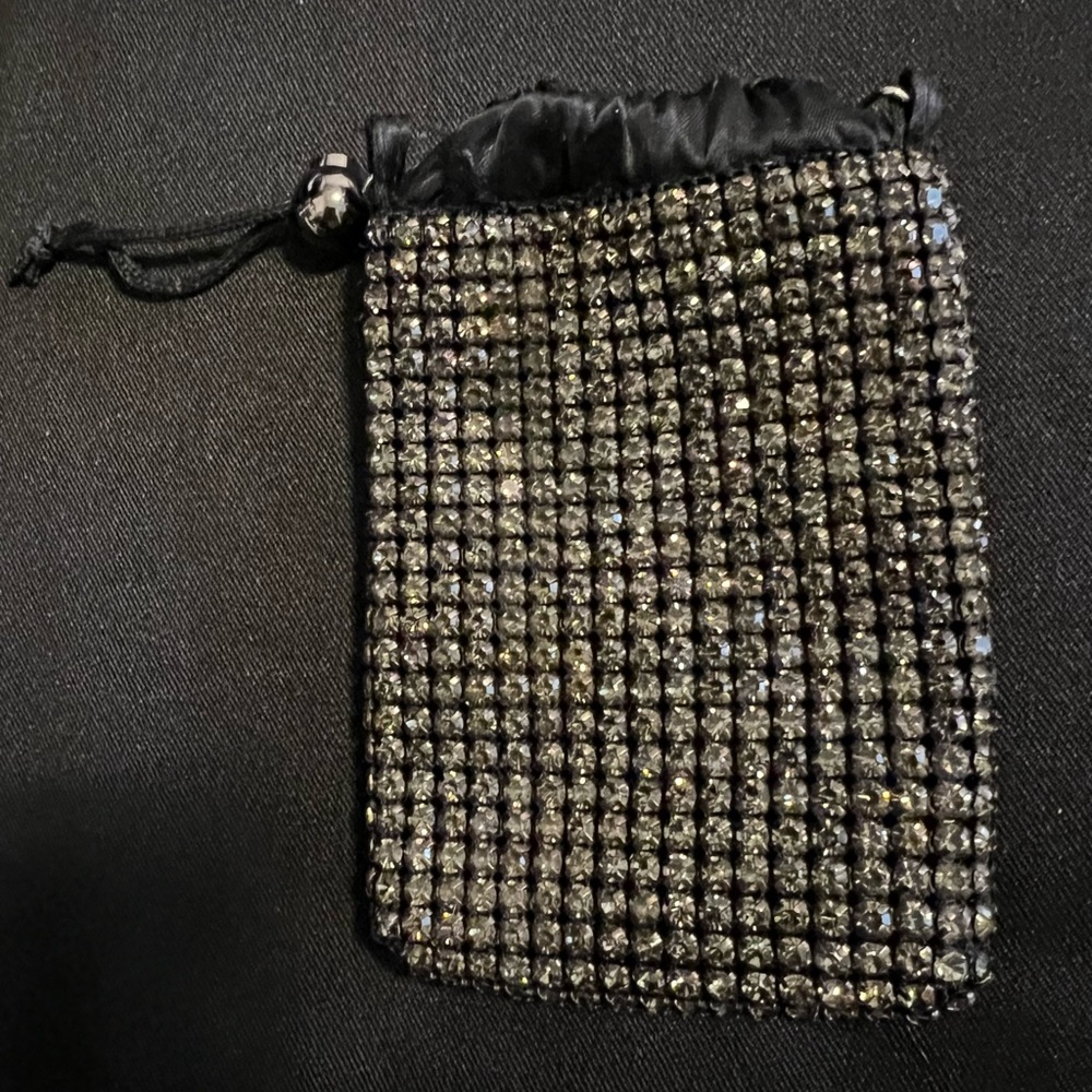 Used Swarovski Crystal mini bag